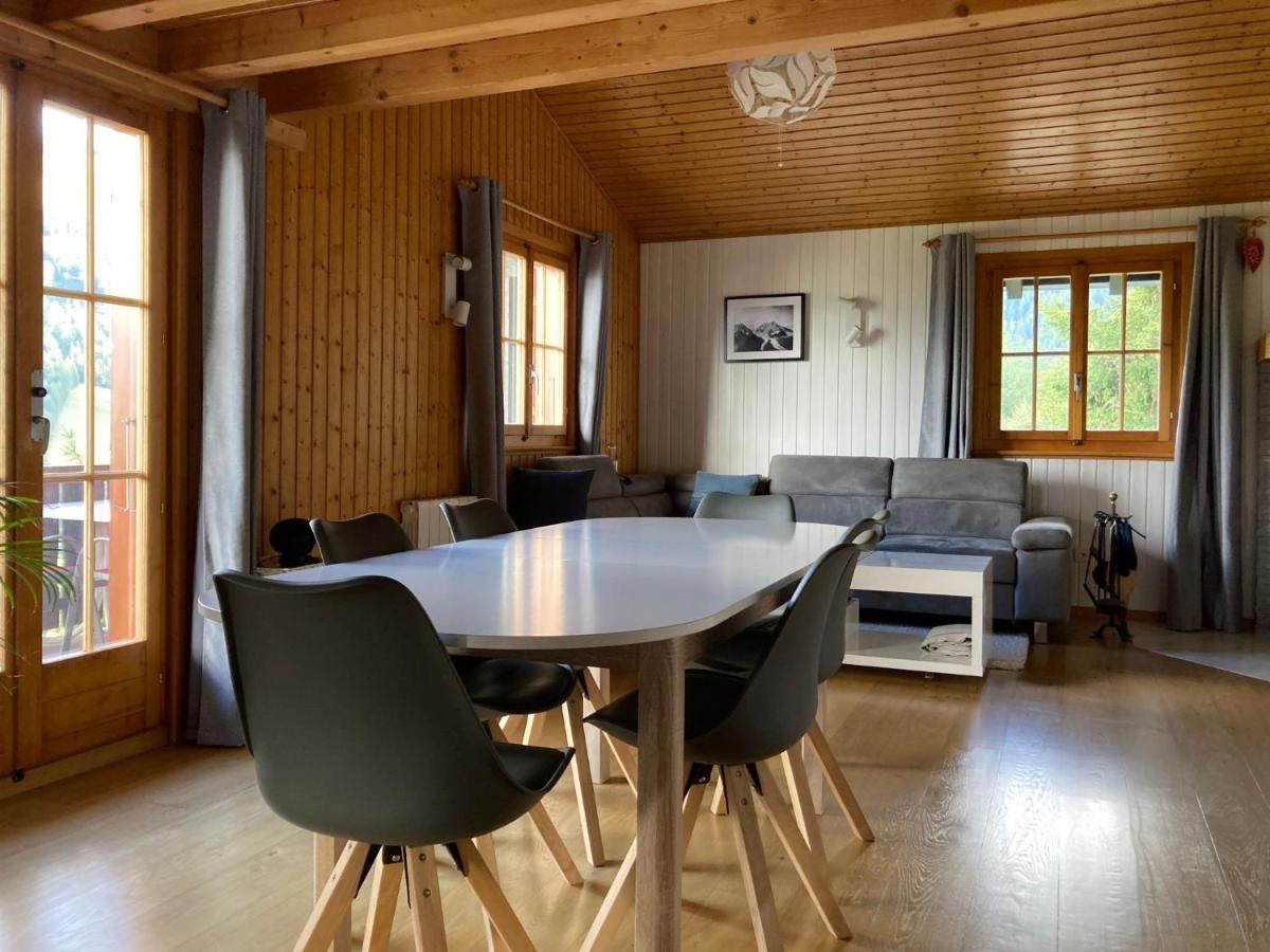 Chalet Chalet 1627 By Interhome Moleson Bagian luar foto
